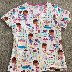 Doc McStuffins scrub top